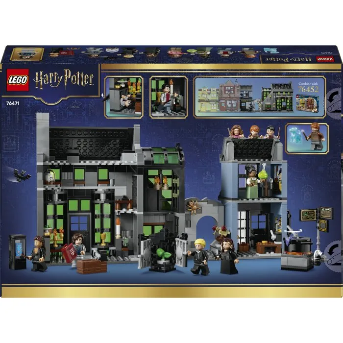 Lego Harry Potter 76471 Les Boutiques Magiques de l'Allée des Embrumes – Jouet de Construction 8 Ans
