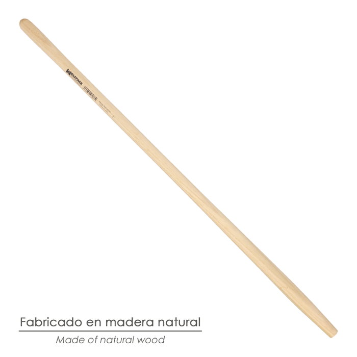 WOLFPACK LINEA PROFESIONAL Manche en bois de raedera 1200x37 mm WOLFPACK LINEA PROFESIONAL Manche en bois de raedera 1200x37 mm