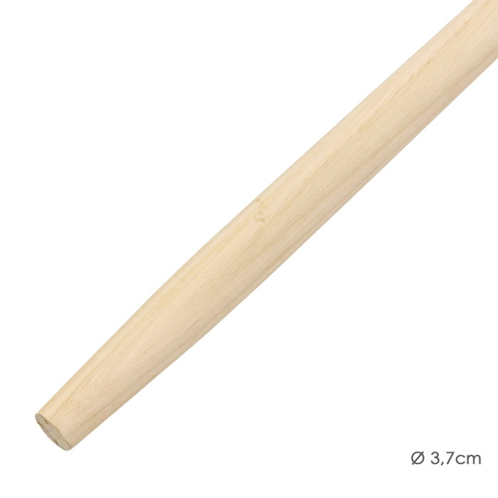 WOLFPACK LINEA PROFESIONAL Manche en bois de raedera 1200x37 mm WOLFPACK LINEA PROFESIONAL Manche en bois de raedera 1200x37 mm