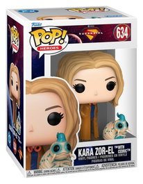Funko Pop! Kara Zor-El avec Cedric the Slug (Supergirl) de 9 cm