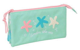 Safta Portatodo triple - Boîte à tout triple, 22 cm x 12 cm x 3 cm, pour enfants à partir de 36 mois