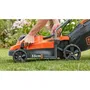 Black+Decker Tondeuse à Gazon sans Fil BCMW3336L1-QW 36V 33 cm - Option Mulching et Broyage Fin - Jusqu'à 350 m²