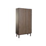 Home ESPRIT Présentoir Verre et Bois MDF