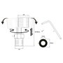 Verhal Kit d'excentriques extensibles rotatoires 360°, 40-50 mm, ½ - ¾ pulg
