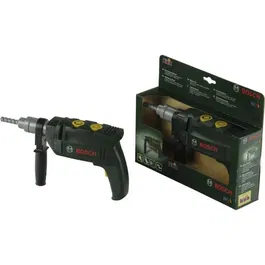Klein Perceuse Électronique Jeu Enfant 8410 - Reproduction Bosch avec Bruitage, Lumière et Rotation du Foret - Jouet de Bricolage à Partir de 3 Ans