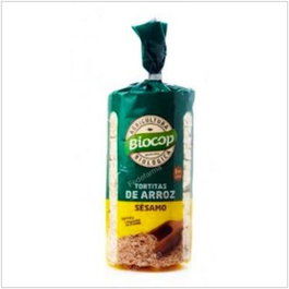 BIOCOP Tortitas de arroz con sésamo BIO 200g