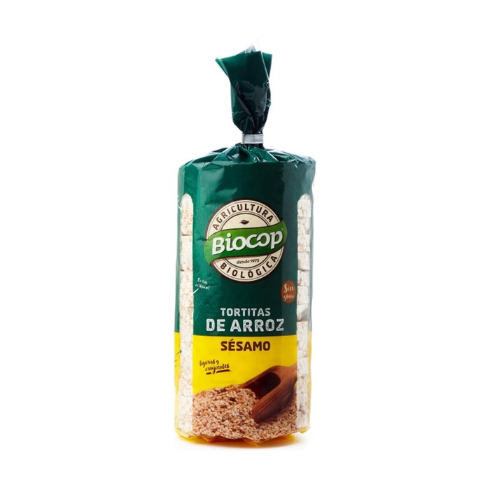 BIOCOP Tortitas de arroz con sésamo BIO 200g