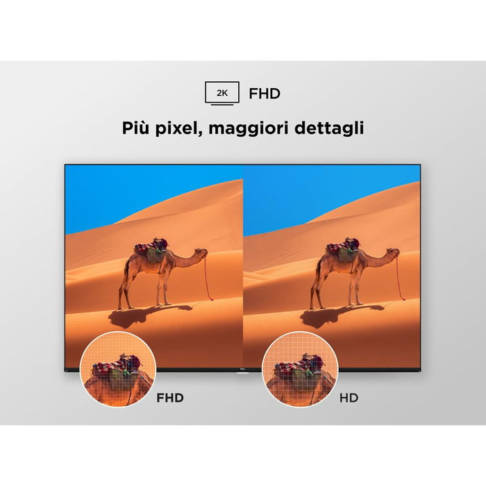 TV intelligente TCL 32V5C Full HD 32" HDR HDR10 QLED