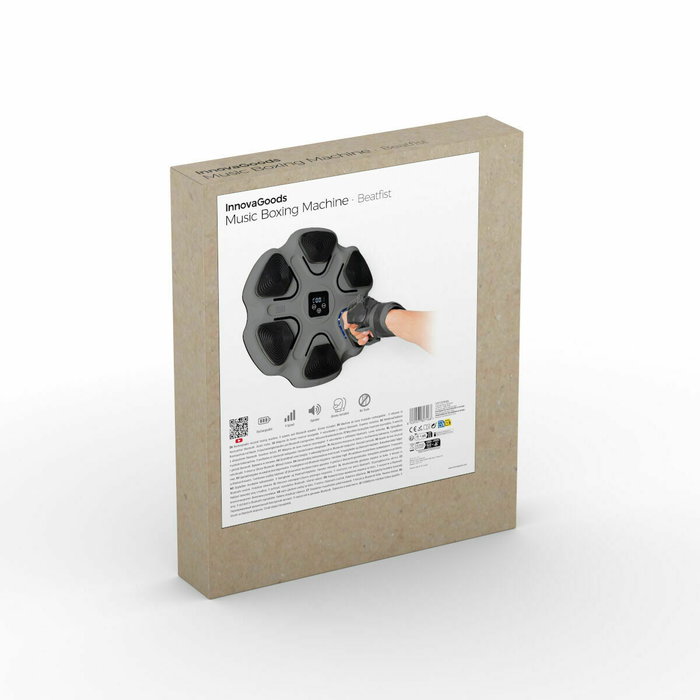 Machine de Boxe Musicale Rechargeable Beatfist InnovaGoods