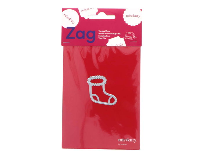 Misskuty Troquel fin ZAG Noël chaussette