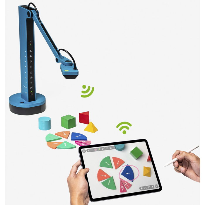 IPEVO VZ-X Visualiser 8MP HDMI & USB Bleu