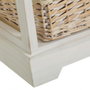 BigBuy Home Caisson à Tiroirs SWEET HEART Crème Naturel