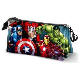 Karactermania Avengers Porte-tout Triple Unité Multicolor