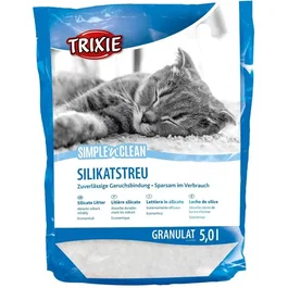 Trixie Litière silicate Simple'n'Clean - 5 l