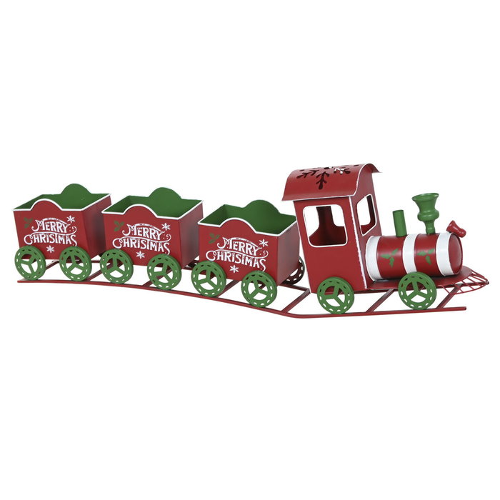 Home ESPRIT Décorations de Noël Rouge Vert 103,5 X 16 X 30,5 CM Home ESPRIT Décorations de Noël Rouge Vert 103,5 X 16 X 30,5 CM