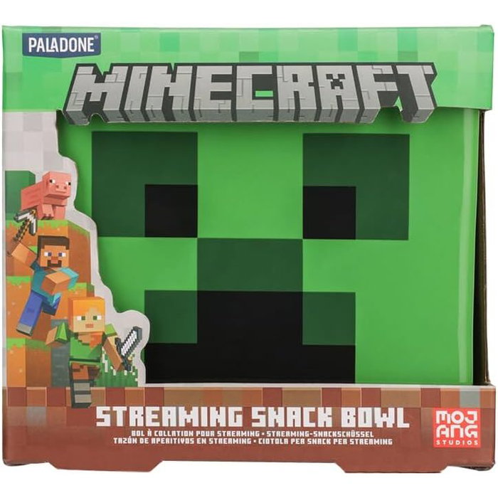 PALADONE Bol snacks Streaming Creeper Minecraft