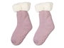 GIFTDECOR Chaussette Sherpa Infantil Lila Claro