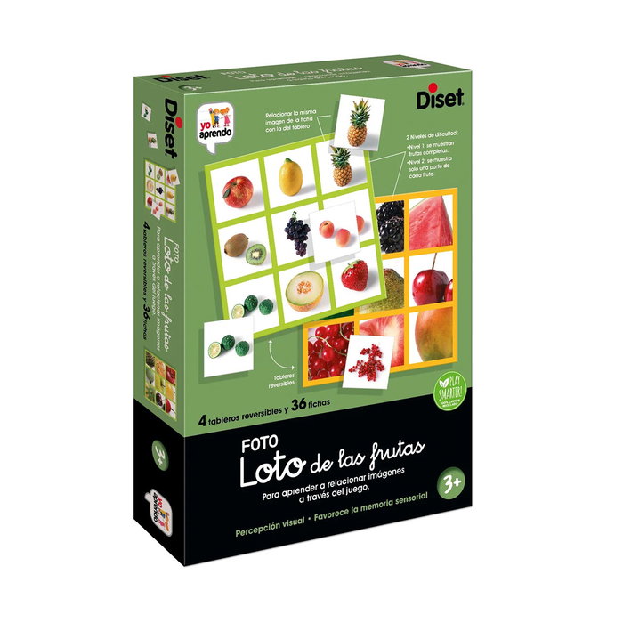 DISET Yo Aprendo Loto de las Frutas DISET Yo Aprendo Loto de las Frutas