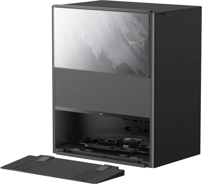 Dreame Aqua 10 Ultra Track Complete - Aspirateur robot laveur intelligent avec lavage à 45 °C, surmontage d'obstacles de 6 cm et nettoyage automatique de la serpillère