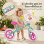 Toimsa - Bicicleta sin pedales peppa pig 10" - Vélo d'équilibre sans pédales Peppa Pig 10 pouces pour enfant dès 2 ans
