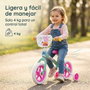 Toimsa - Bicicleta sin pedales peppa pig 10" - Vélo d'équilibre sans pédales Peppa Pig 10 pouces pour enfant dès 2 ans