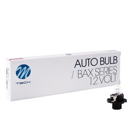M-Tech Bx8.4D 12 V-1.2 W Lampe Halogène Noire 10 Unités