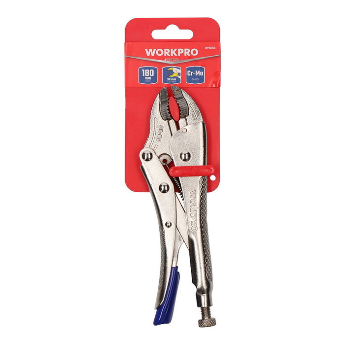 Pinces de serrage Workpro Résistant Réglable 180 mm Pinces de serrage Workpro Résistant Réglable 180 mm