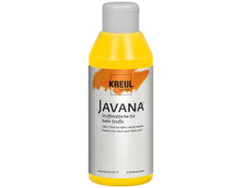 Kreul Peinture textile Javana translucide jaune or 250ml
