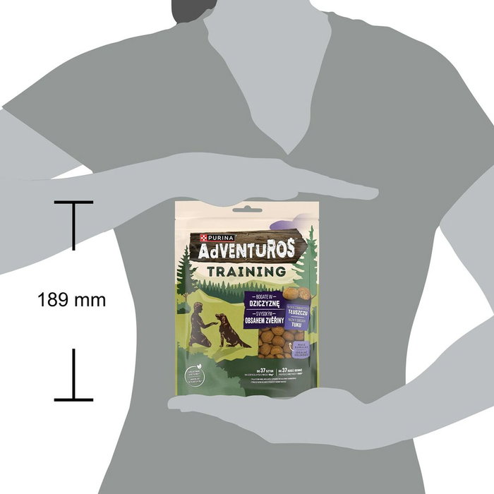 Purina Adventuros Snack pour chiens venado et sanglier 115 g Purina Adventuros Snack pour chiens venado et sanglier 115 g