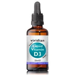 VIRIDIAN VITAMINA D3 2000IU liquide vegane 50ml
