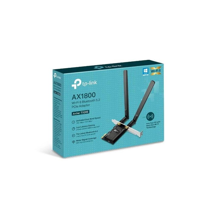 TP-Link Archer TX20E Carte Réseau Wi-Fi 6 et Bluetooth 5.2 PCIe