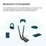 TP-Link Archer TX20E Carte Réseau Wi-Fi 6 et Bluetooth 5.2 PCIe