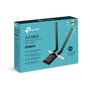 TP-Link Carte Wi-Fi 6 AX1800 Bluetooth 5.2 PCIe avec 2 Antennes - Double Bande 2.4/5 GHz, jusqu'à 1800 Mbps, Sécurité WPA3 - pour PC (55 x 36 x 11.5 mm)