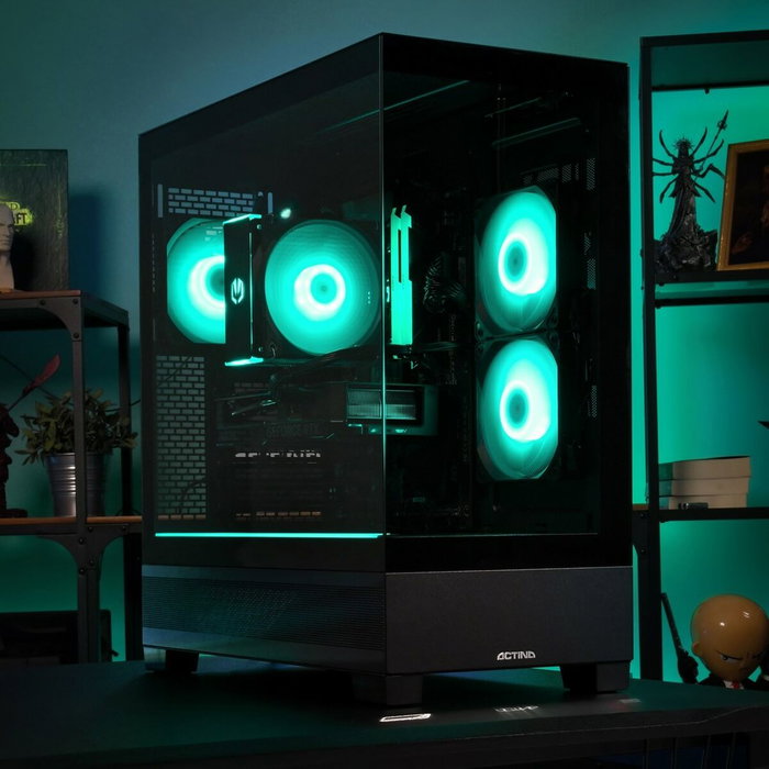 Actina KOMACNGIP0079 PC de bureau Gaming Intel Core i5-13400F 32 GB RAM 1 TB SSD Intel Arc A750 Noir