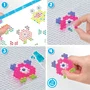 Aquabeads - Kit de Création Monstres Marrants - 700 Perles Dont Néons, Étoiles et Éclats - Avec Attaches Porte-Clés - À Partir de 4 Ans