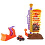 Spin Master - Jeu de construction Monster Jam - Défi Toro Loco Big Air - Avec camion à l'échelle 1:64, catapulte et tour réglable - Pour enfants dès 3 ans