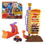 Spin Master - Jeu de construction Monster Jam - Défi Toro Loco Big Air - Avec camion à l'échelle 1:64, catapulte et tour réglable - Pour enfants dès 3 ans