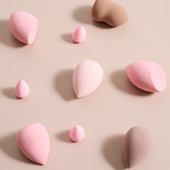 Cosmetic Club Lot de 9 éponges de maquillage en plastique PU