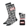 Cerdá Chaussettes Marvel T3845 Tu 38/45 - Taille unique Gris - Dès 3 ans