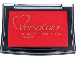Tsukineko Tampon encreur VERSACOLOR camélia mat 95x65mm