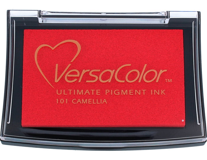 Tsukineko Tampon encreur VERSACOLOR camélia mat 95x65mm Tsukineko Tampon encreur VERSACOLOR camélia mat 95x65mm