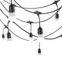 Chaîne lumineuse 20 mètres IP65 40 douilles E27 HO-CAD-20M-40xE27