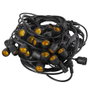 Chaîne de 40 Douilles E27 20 Mètres IP65 sans Ampoules [HO-CAD-20M-40xE27]