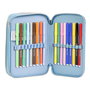 Giotto Plumier avec accessoires Frozen - Référence: Plumier con accesorios giotto frozen - Dimensions: 12,5 x 6,5 x 19,5 cm