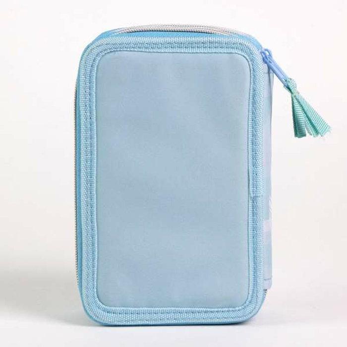 Pochette crayons Frozen Bleu foncé 12,5 x 6,5 x 19,5 cm