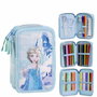Pochette crayons Frozen Bleu foncé 12,5 x 6,5 x 19,5 cm