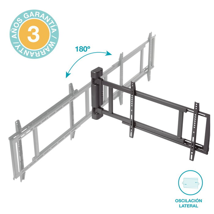 Holmios Support de TV articulé pour écrans 32-75 pouces Holmios Support de TV articulé pour écrans 32-75 pouces