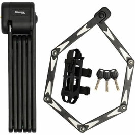 Master Lock Antivol Vélo Pliable 8333EURDPRO en Acier Trempé Noir