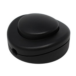 Arditi Interrupteur à pied 350 vp noir thermoplastique 250v - 2a Ø65 x 32 mm