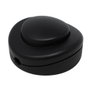 Arditi Interrupteur à pied 350 vp noir thermoplastique 250v - 2a Ø65 x 32 mm